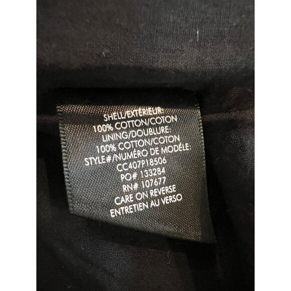 Alice + Olivia Collen Floral black Mini dress size 8 - Picture 11 of 12